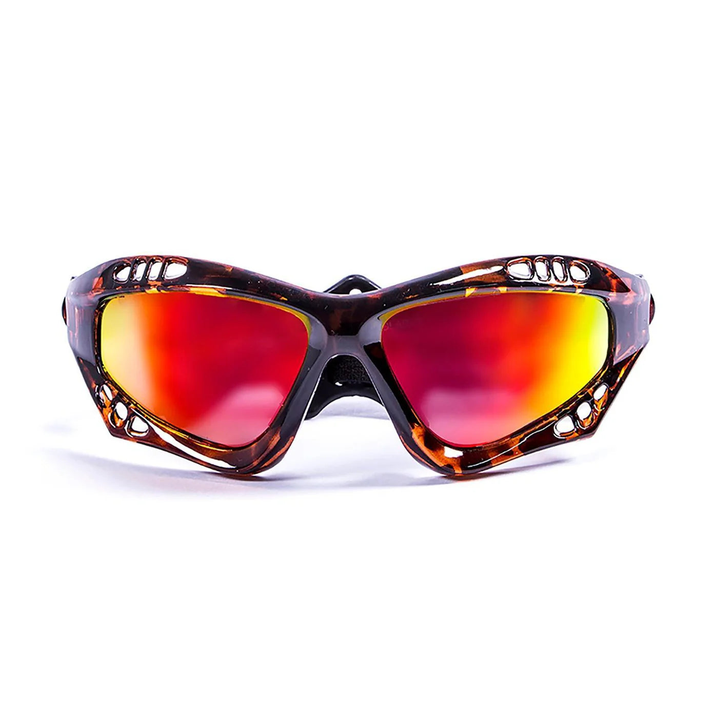 OCEAN Sunglasses AUSTRALIA Polarized- Dark Brown, Transparent