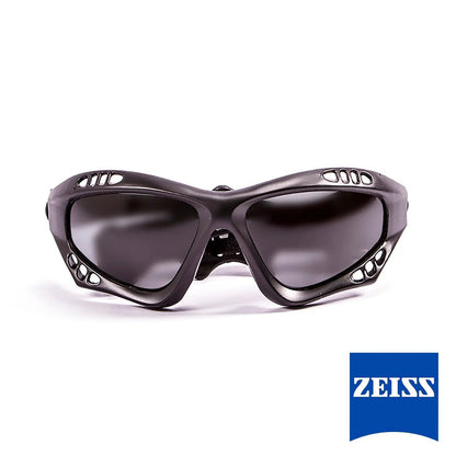 OCEAN Sunglasses AUSTRALIA Polarized matte black with ZEISS smoke lens