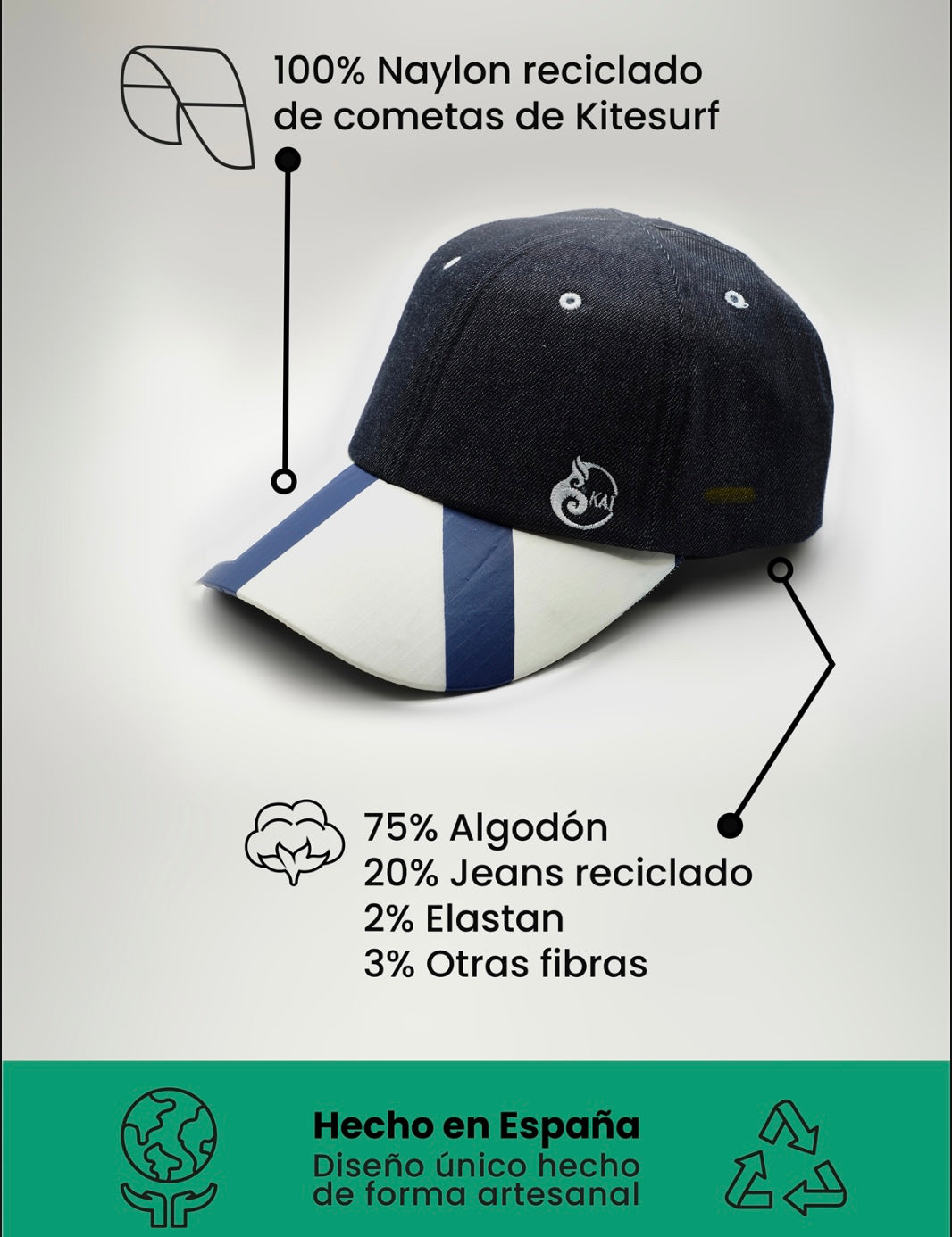 Fly kite Hat (Gorra fly 7)